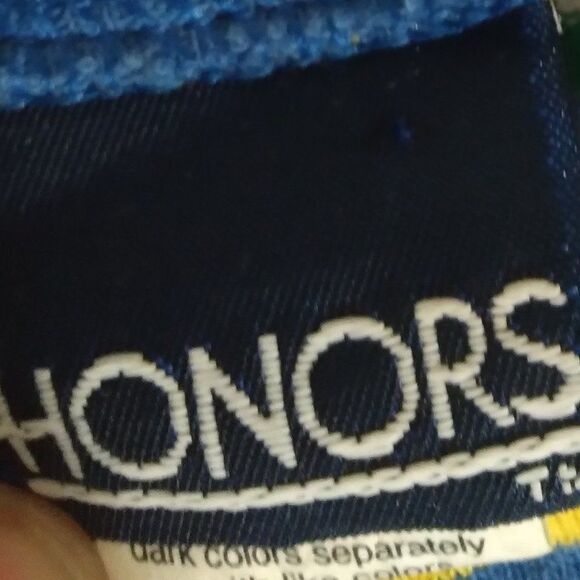 Vintage 90s Single Stitch Honors Striped T-Shirt - Picture 5 of 8